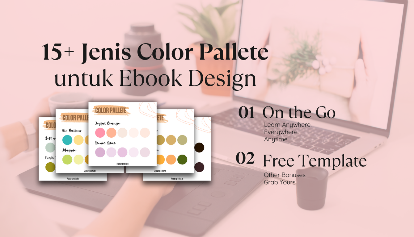 15+ Jenis Color Pallete untuk Ebook Design