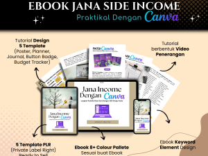 Ebook Jana Income Praktikal Dengan Canva