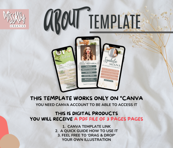 Link In Bio Template Misskay Creative